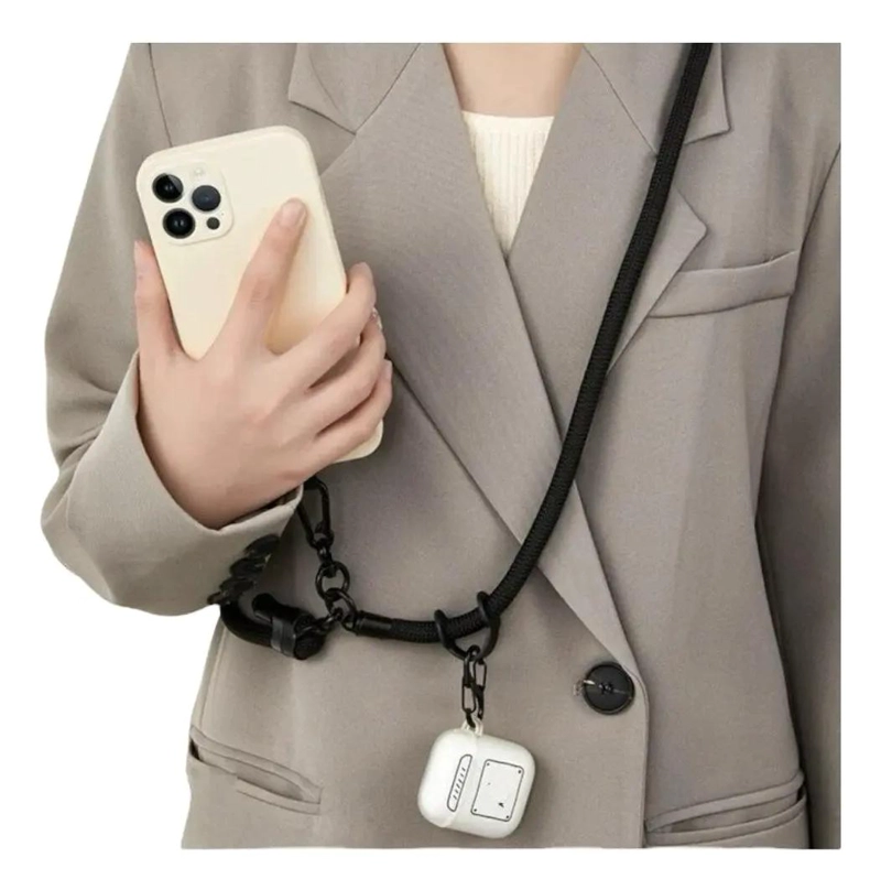 COLGANTE AJUSTABLE UNIVERSAL PARA TELE FONO CON CORREA DE MUÑECA - 4