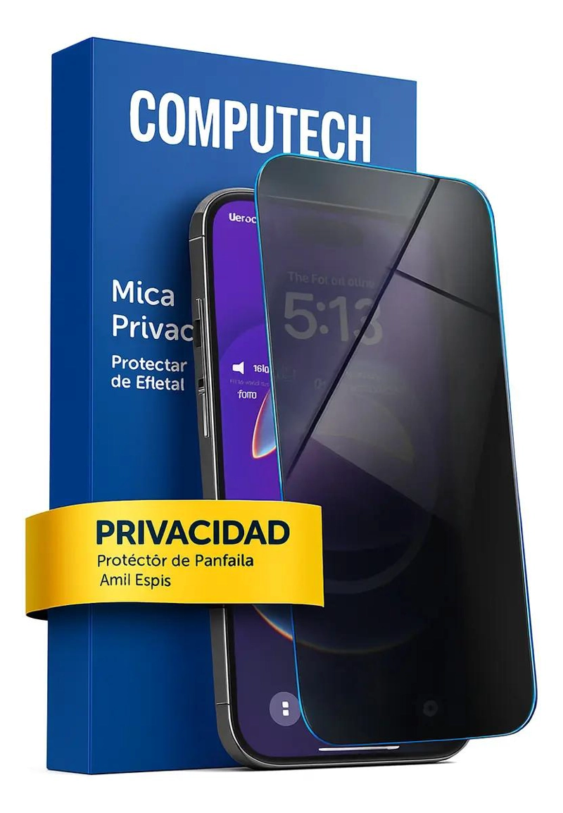 GENÉRICO VIDRIO TEMPLADO PRIVACIDAD PARA IPHONE 13 PRO MAX 9H