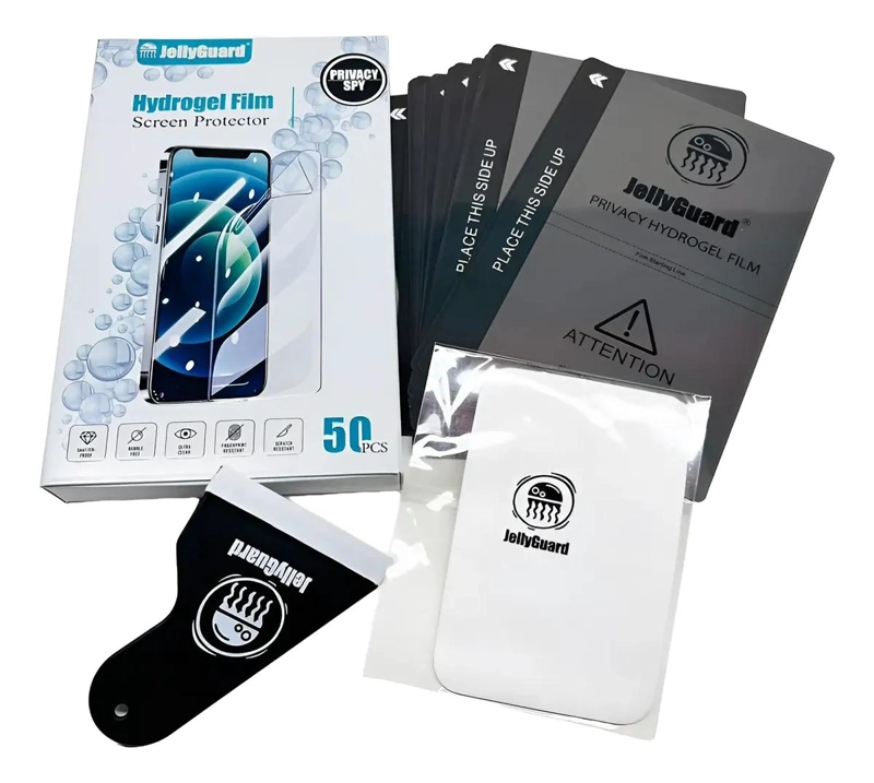 CAJA 50 LAMINAS HIDROGEL CON HERRAMIENTA PARA ESPIA - 3