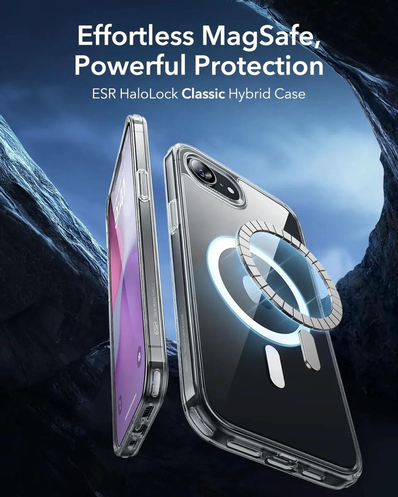 CARCASA CLASSIC HYBRID HALOLOCK PARA IPHONE 17E Y 16E - 2