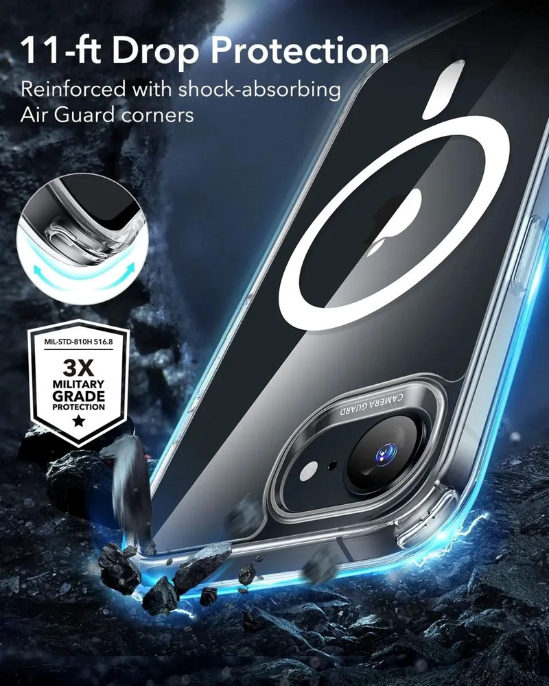 CARCASA CLASSIC HYBRID HALOLOCK PARA IPHONE 17E Y 16E - 4