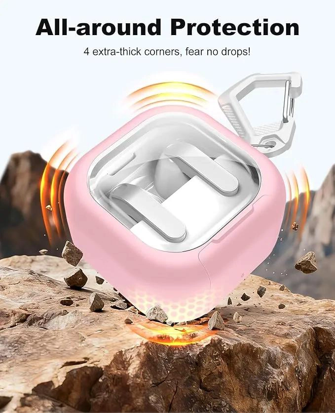 FUNDA PROTECTORA Y KIT DE LIMPIEZA PARA GALAXY BUDS 4 Y 4 - 3