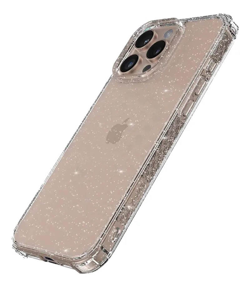 GENÉRICO CARCASA ANTISHOCK CON GLITTER PARA IPHONE 16 PRO MAX