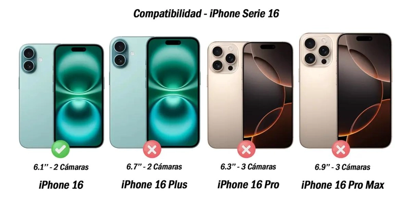 CARCASA ANTIGOLPE PARA IPHONE 16 DISEÑO LINEAR - 5