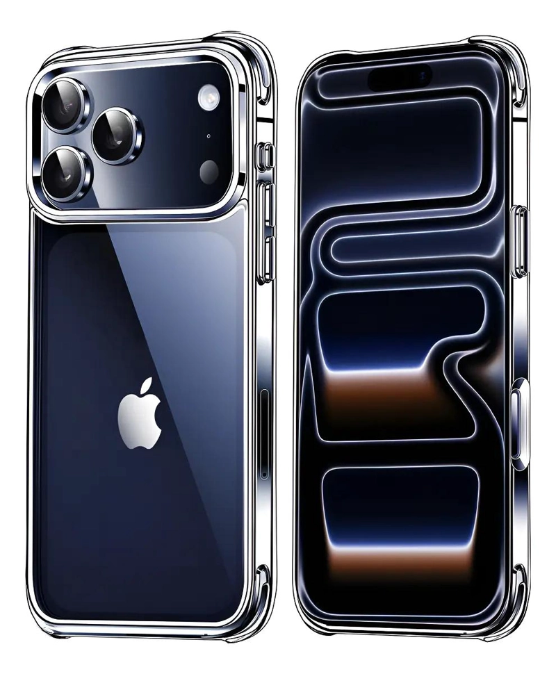 GENÉRICO FUNDA ANTIGOLPES TRANSPARENTE PARA IPHONE 17 PRO