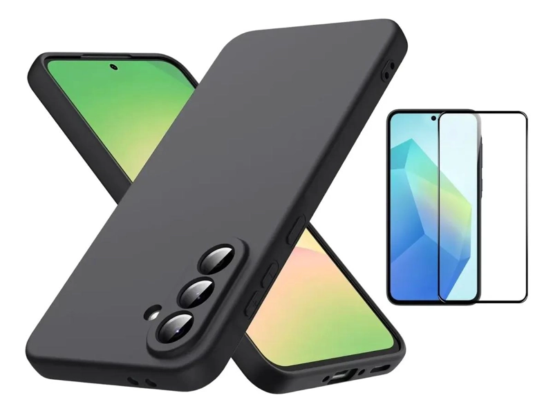 GENÉRICO CARCASA DE SILICONA CON PROTECTOR PARA SAMSUNG GALAXY