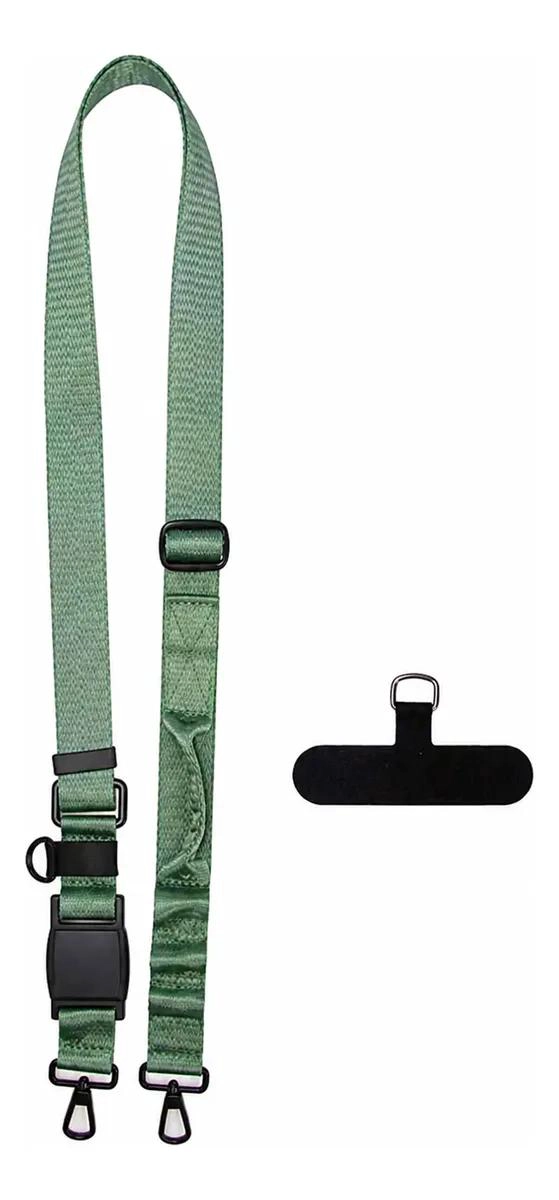 GENÉRICO STRAP COLGANTE UNIVERSAL PARA CELULAR DISEÑO VERDE
