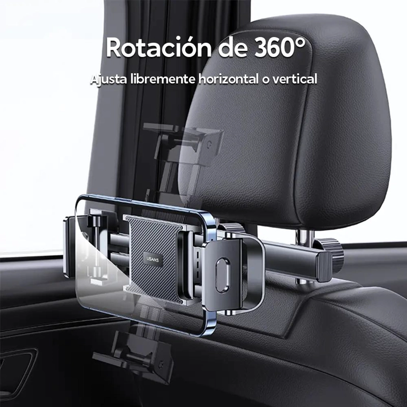 SOPORTE PARA CELULAR EN ASIENTO TRASERO DE AUTO - 3