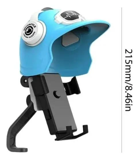 SOPORTE PARA TELE FONO DE MOTO CON PROTECTOR SOLAR - 2