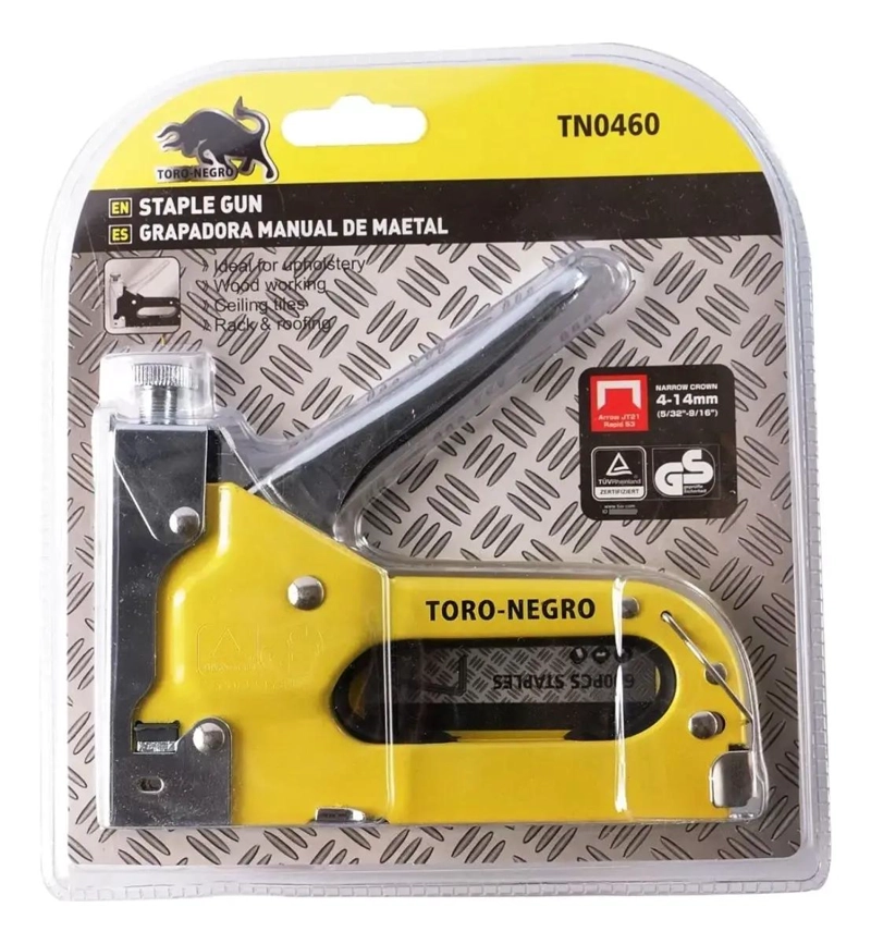 GRAPADORA AJUSTABLE CON 100 GRAPAS INCLUIDAS - 3