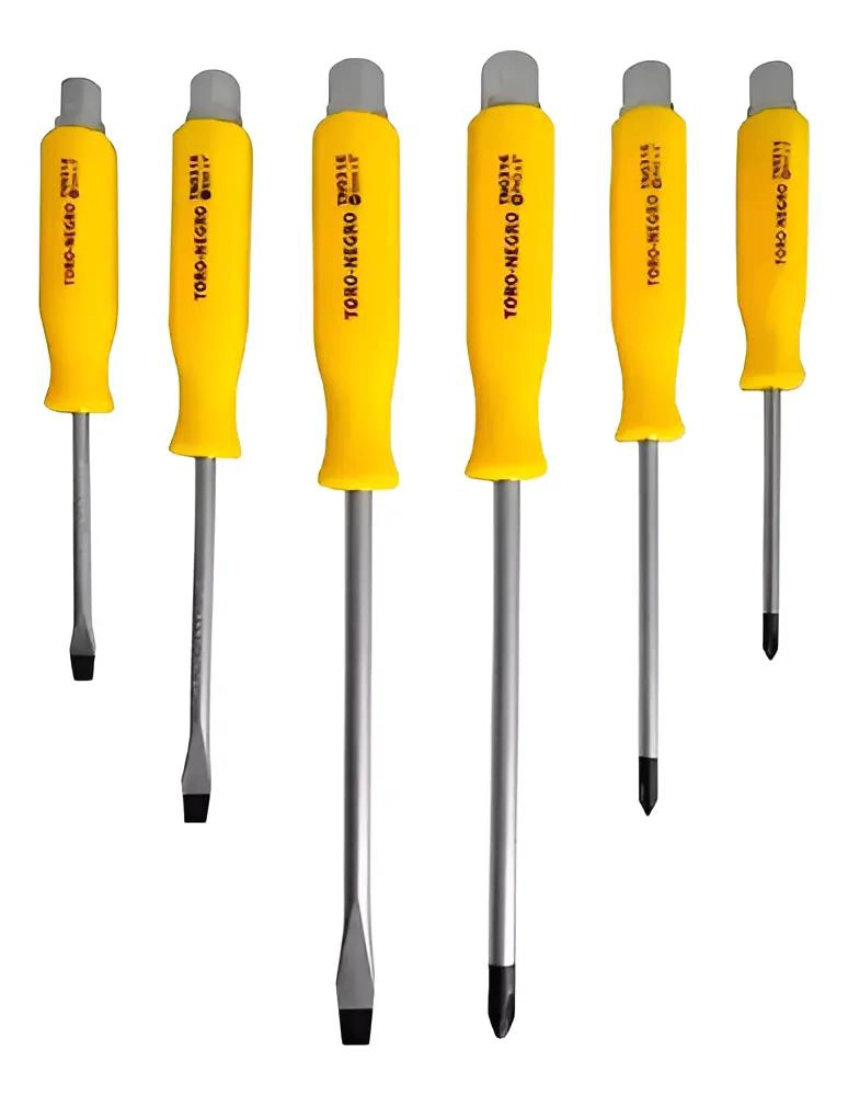 KIT DE DESTORNILLADORES SURTIDO ERGONOMICO - 1