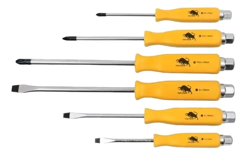 KIT DE DESTORNILLADORES SURTIDO ERGONOMICO - 3