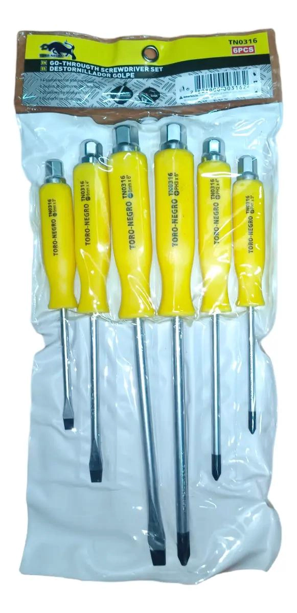 KIT DE DESTORNILLADORES SURTIDO ERGONOMICO - 4