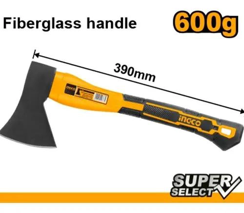 HACHA DE ACERO CARBON 600G 39CM - 1
