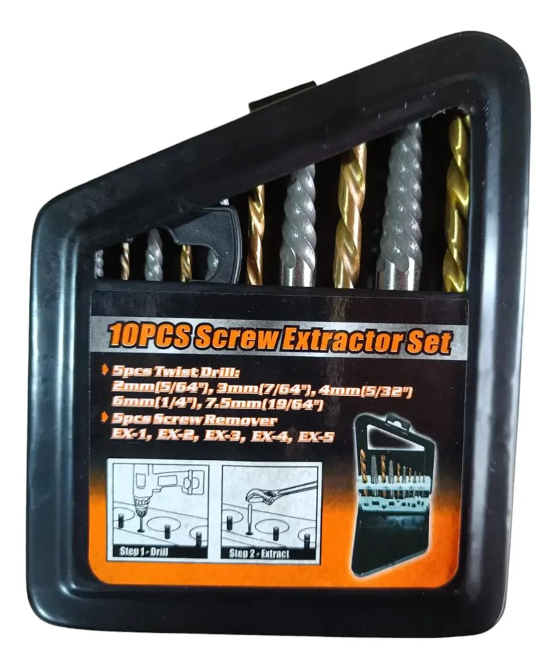 SET EXTRACTOR DE TORNILLOS 10 PIEZAS - 3