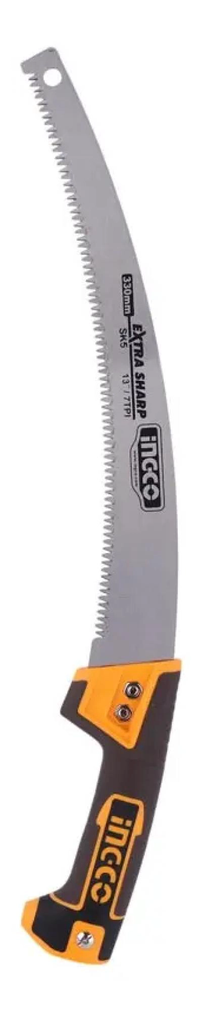 SERRUCHO DE PODA CURVO 330 MM PARA JARDINERIA - 1
