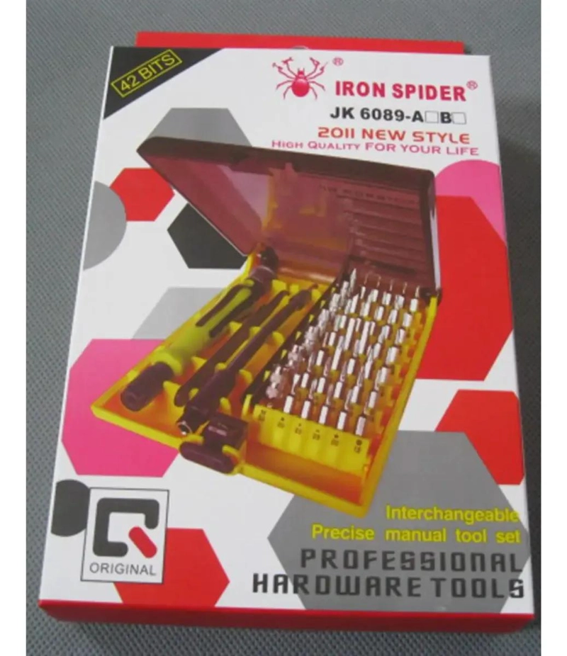JUEGO DE DESTORNILLADORES 45 EN 1 CON MANGO ERGONOMICO - 4