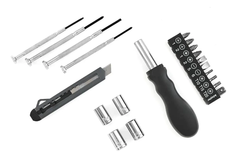 KIT DE HERRAMIENTAS 20 PIEZAS CON ESTUCHE NEUMATICO - 2