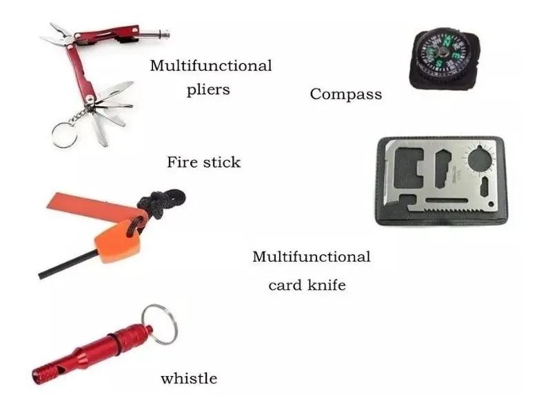 KIT DE SUPERVIVENCIA PORTATIL PARA ACTIVIDADES AL AIRE - 2