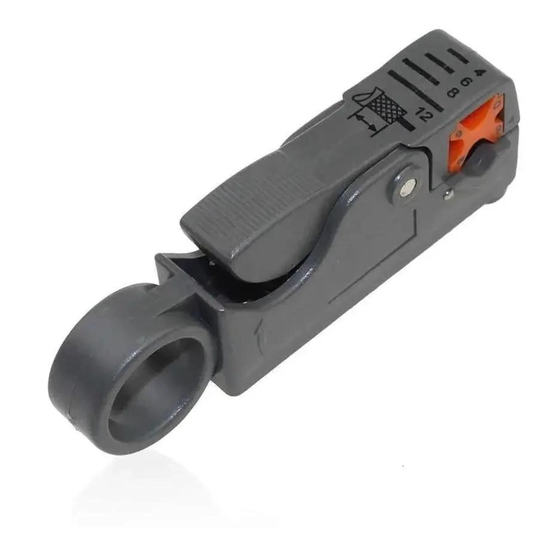 KIT CRIMPEADORA COAXIAL RG6 CON PELACABLE - 5
