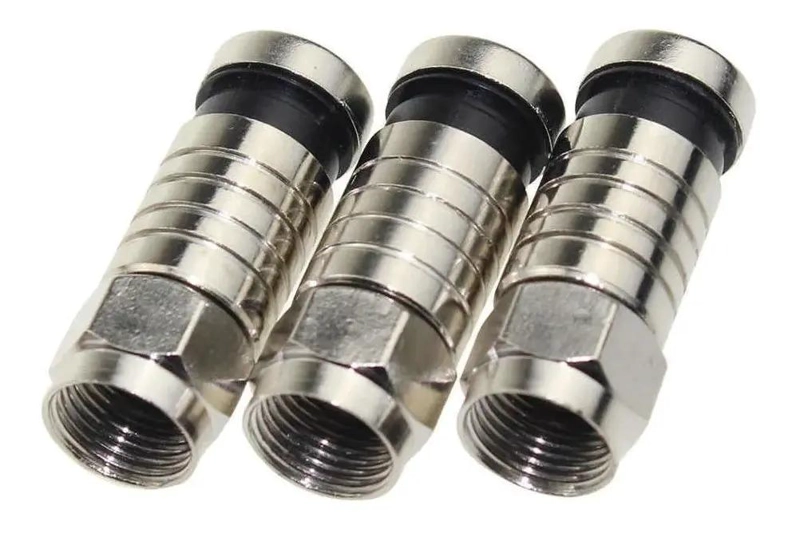 KIT CRIMPEADORA COAXIAL RG6 CON PELACABLE - 6