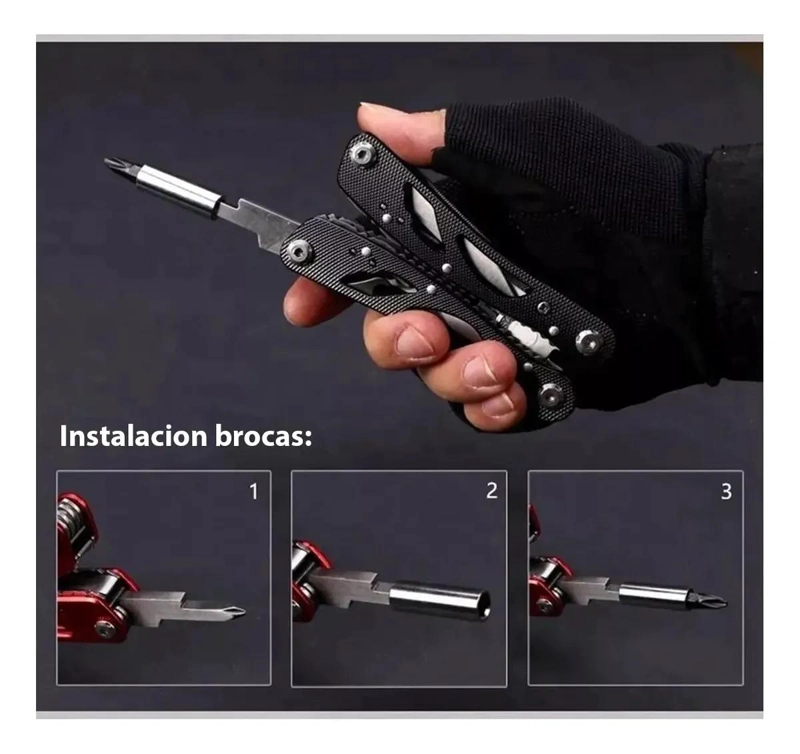 ALICATE MULTIUSO 10 EN 1 CON ESTUCHE - 2
