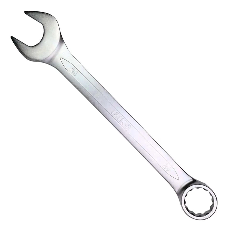 LLAVE COMBINADA 26 MM CROMADO MATE - 1