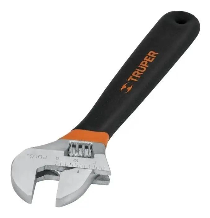 LLAVE FRANCESA 10 PULGADAS CON MANGO ACOLCHADO - 1