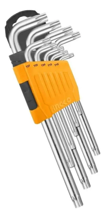 JUEGO DE LLAVES ALLEN ESTRELLA TORX 9 PIEZAS - 2