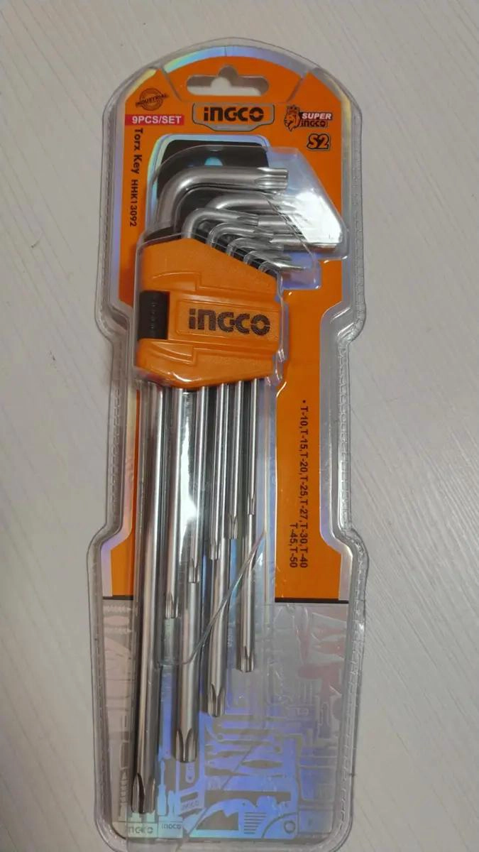 JUEGO DE LLAVES ALLEN ESTRELLA TORX 9 PIEZAS - 3