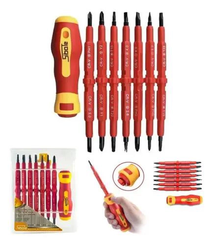 SET KIT DE DESTORNILLADORES 7 EN 1 AISLADO - 2
