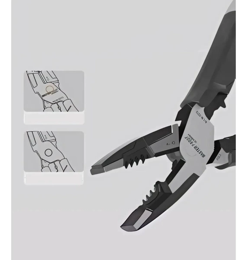 ALICATE MULTIFUNCION 20CM CON AISLAMIENTO TE RMICO - 6