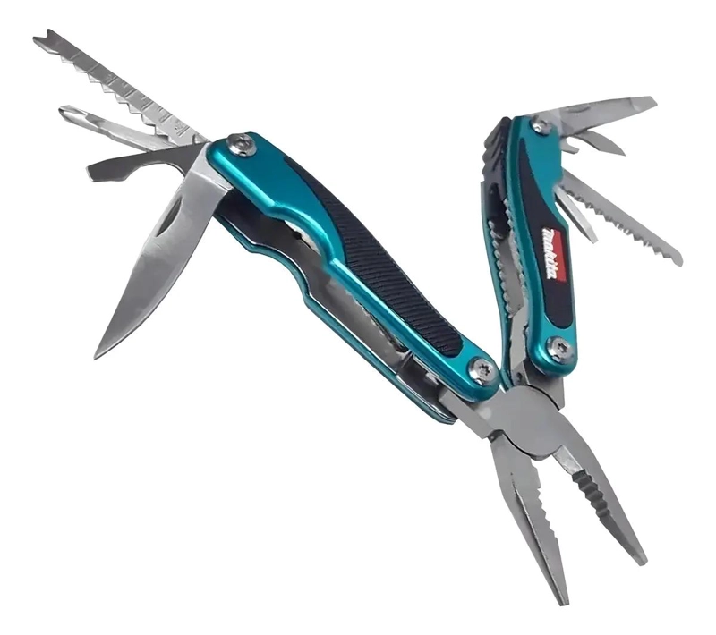 PINZA MULTI HERRAMIENTA 10 EN 1 TURQUESA - 3