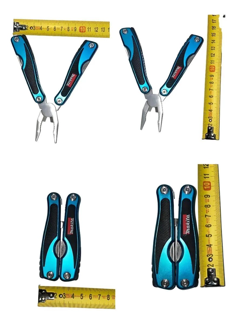 PINZA MULTI HERRAMIENTA 10 EN 1 TURQUESA - 8