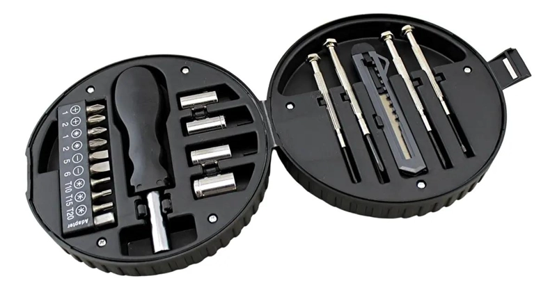 KIT DE HERRAMIENTAS 20 PIEZAS CON ESTUCHE NEUMATICO - 4