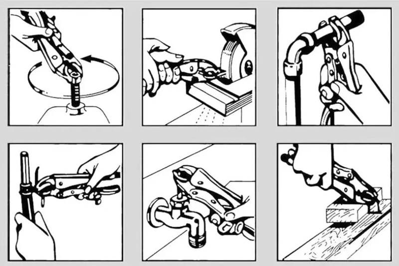 ALICATES DE 10 PULGADAS DE ACERO AL CARBONO - 3