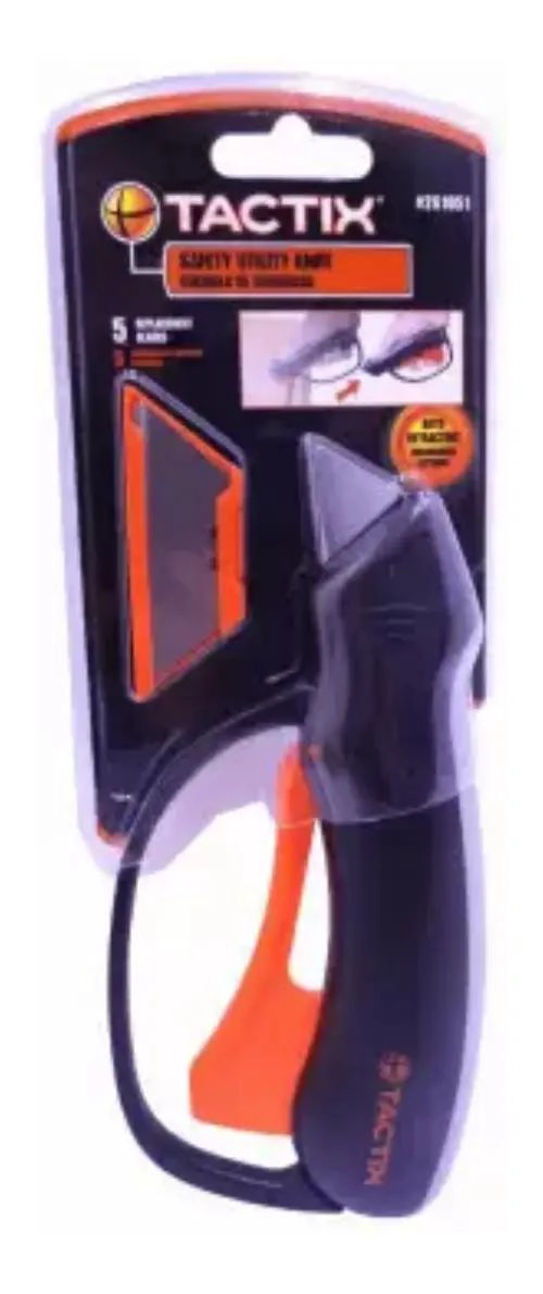 CUCHILLO CARTONAJE RETRACTIL CON 5 HOJAS - 4