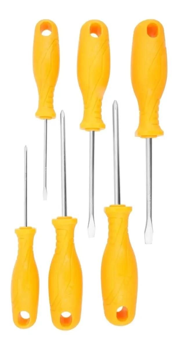 JUEGO DE ATORNILLADORES 6 PIEZAS - 1