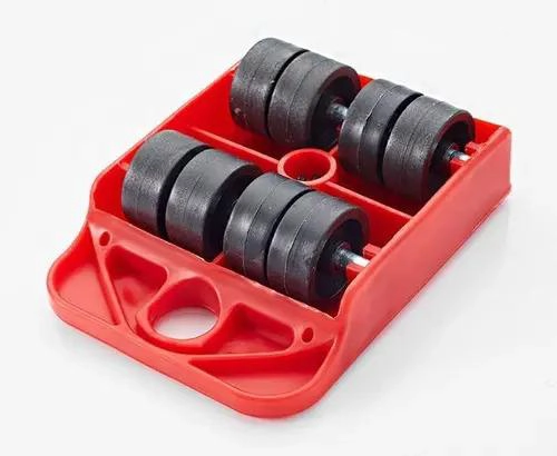 JUEGO DE ELEVADORES DE MUEBLES CON RUEDAS - 3
