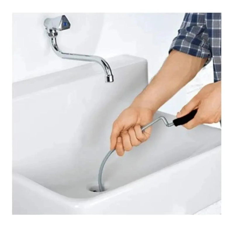 DESTAPADOR DE DESAGÜE 7 METROS PARA BAÑO Y COCINA - 2