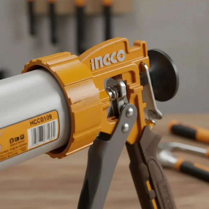 PISTOLA APLICADORA DE SILICONA INDUSTRIAL 9' - 5