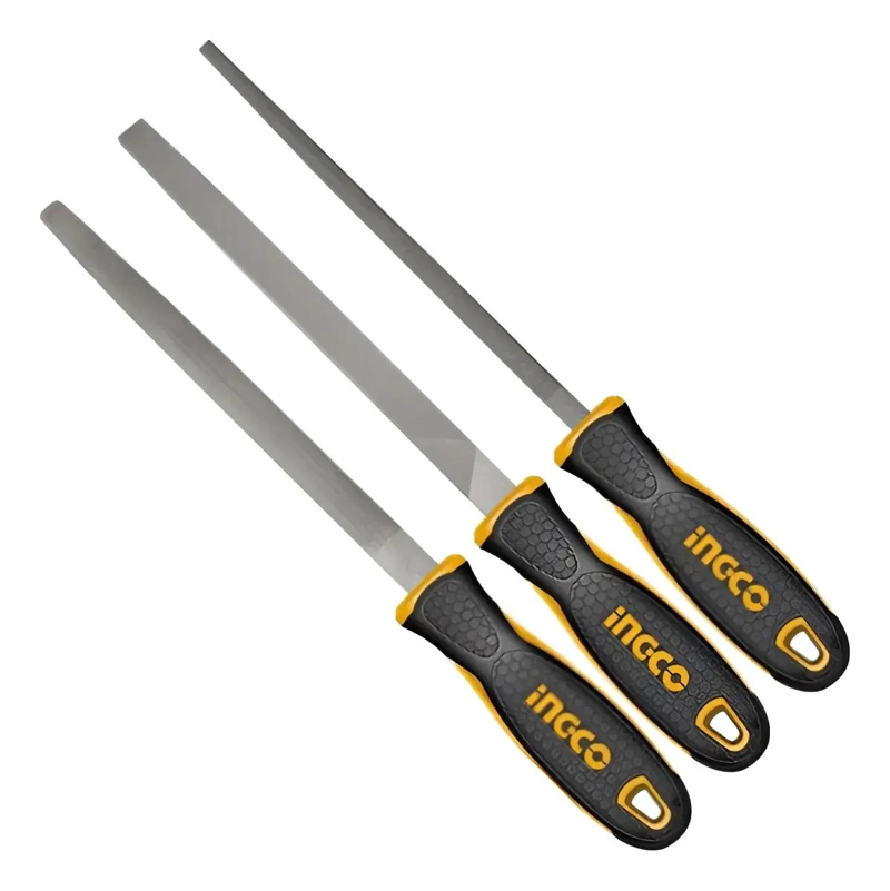 SET DE LIMAS INDUSTRIALES PARA METAL 3 PIEZAS - 1