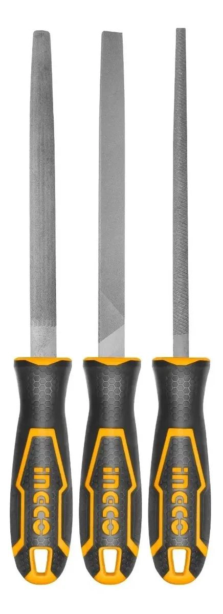 SET DE LIMAS INDUSTRIALES PARA METAL 3 PIEZAS - 2