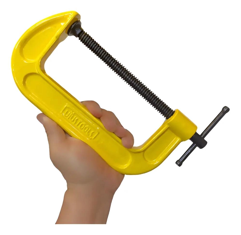 PRENSA SARGENTO DE HIERRO DUCTIL 15.5 CM - 1