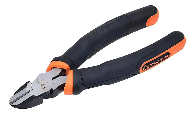 ALICATE DE CORTE DIAGONAL BI-MATERIAL 6 PULGADAS - 1