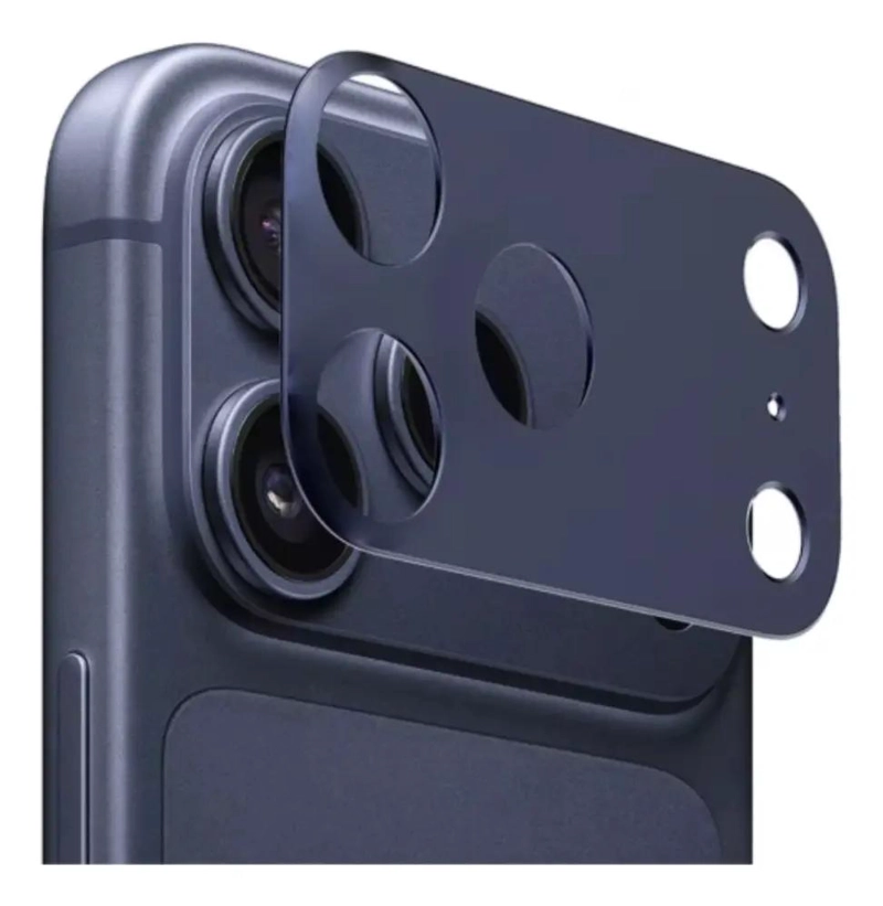 GENÉRICO PROTECTOR TRASERO CAMARA PARA IPHONE 17 PRO AZUL