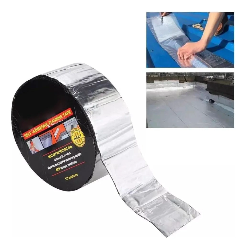 CINTA DE SELLADO DE BUTILO IMPERMEABLE 10MTS - 1