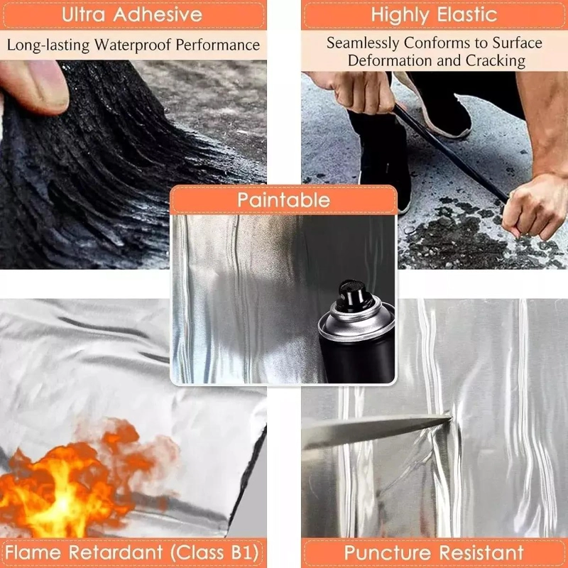 CINTA DE SELLADO DE BUTILO IMPERMEABLE 10MTS - 9