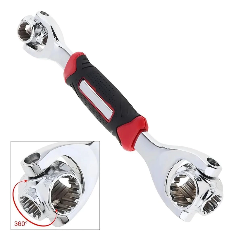 LLAVE DE TUBO UNIVERSAL 48 EN 1 Y 360° - 10