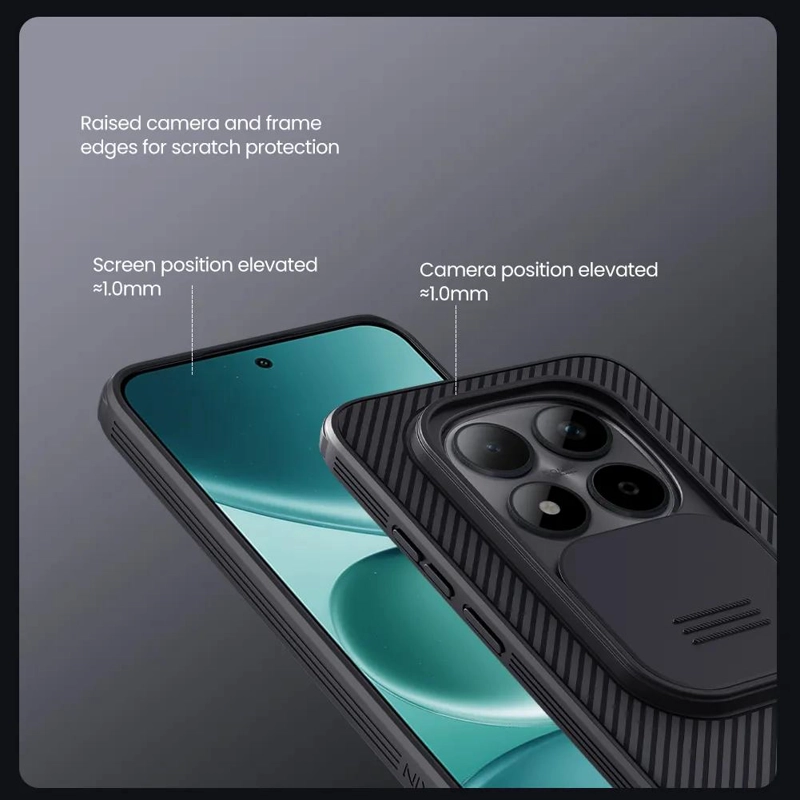 CARCASA PROTECTORA CON CAMSHIELD PARA REDMI NOTE 15 PRO 5 - 4